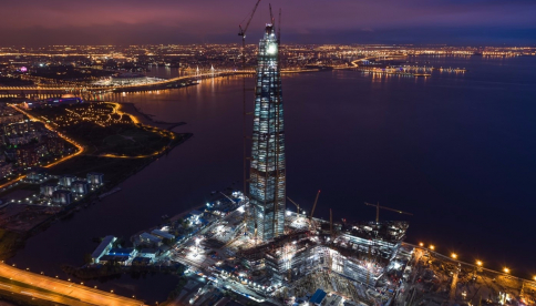 Лахта-центр в Санкт Петербурге