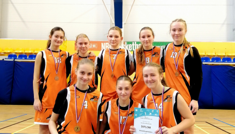 Okresní kolo v basketbalu dívek