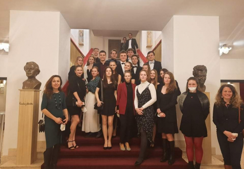 Studenti 5. AF vyrazili do Moravského divadla Olomouc