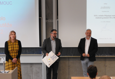 Jubilejní ročník Dějepisné soutěže gymnázií