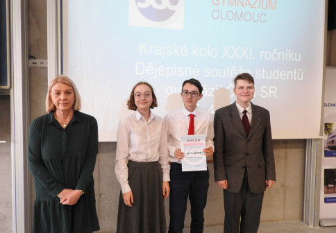 SGO bylo opět hostitelem krajského kola Dějepisné soutěže gymnázií